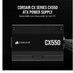 CORSAIR CX SERIES CX550 550W 80 BRONZE